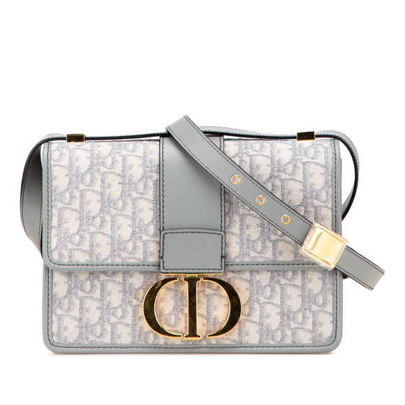 Pre-Loved Dior Medium Oblique Canvas 30 Montaigne Bag - Picture 1 of 10